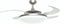Fanaway Plafondventilator Fanaway EVO 2 Mat Staal - Ø122 cm - Met afstandsbediening