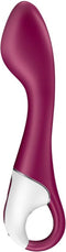 Satisfyer, Bluetooth G-spot vibrator, Big Heat, 22,5 cm, met app, met warmtefunctie, gemaakt van siliconen