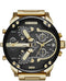 Diesel Mr Daddy 2.0 DZ7333 - Herenhorloge - 57 mm - Goudkleurig