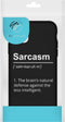 iMoshion Hoesje Geschikt voor iPhone 12 Pro / 12 Hoesje Siliconen - iMoshion Design hoesje - Zwart / Sarcasm