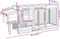 vidaXL-Kippenhok-204x50x84-cm-massief-grenenhout-grijs