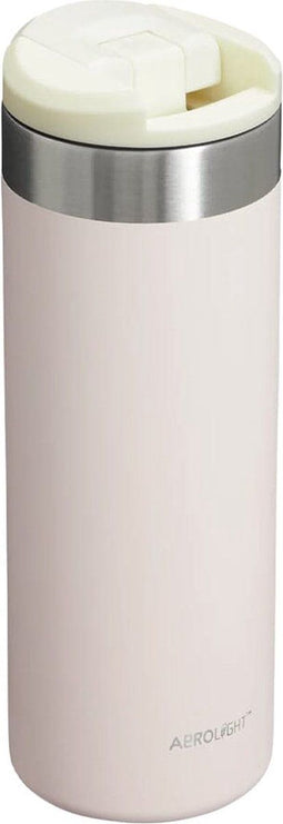 Stanley Aerolight Transit Mug - 0.47L - Houdt 6 Uur Warm 8 Uur Koud - Lekvrij - Vaatwasmachinebestendig - Rose Quartz Metallic