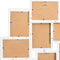 vidaXL - Fotolijst - voor - 10x(10x15 - cm) - foto - MDF - wit