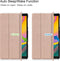 3-Vouw sleepcover hoes - Geschikt voor Samsung Galaxy Tab S5e 10.5 inch - Rose Goud