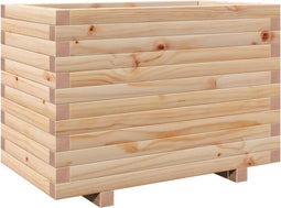 vidaXL - Plantenbak - 70x40x49,5 - cm - massief - grenenhout
