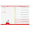 Lannoo Graphics - Diary 2024 - Agenda 2024 - Desk Wire-O - PEANUTS - Snoopy at Home - 7d/1p & Notes - 4Talig - 170 x 230 mm
