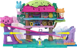 Polly Pocket Pollyville Huisdieren Boomhut - Speelfigurenset