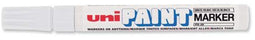 Permanente markeerstift Uni-Ball PX-20 Wit (12 Stuks)