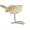 Kerstversiering DKD Home Decor Hars Fågel (11 x 5 x 9,5 cm) (2 Stuks)