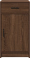 vidaXL - Dressoir - Bruin - Eik - 40x41x75 - cm - Geëngineerd - Hout