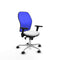 Piqueras y Crespo 3D086N0 - Bureaustoel - Verstelbare hoogte met armleuning - Wit