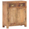 Dressoir 65x30x75 cm massief ruw mangohout