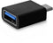 V7 V7U3C2A-BLK - USB-C naar USB-A 3.0 Adapter - Plug & Play - Zwart