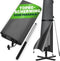 Kingsleeve Parasolhoes Ø350cm - Weerbestendig Robuust - Grijs