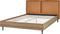 LIMANTON - Bed - Goudbruin - 160 x 200 cm - Kunstleer