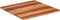 vidaXL - Tafelblad - 25-27 - mm - 70x70 - cm - massief - acaciahout