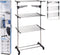 Droogtoren 6 rekken - 80x57x165 cm - 17 meter drooglengte - Wit