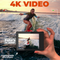 DENVER ACK8064 - 4K video - 20 MP - Foto & Video - incl. Accessoires - Action Camera Zwart