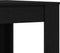 vidaXL - Eettafel - Zwart - Eiken - 140x74,5x76 - cm - Geengineerd - Hout