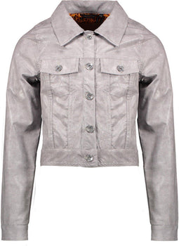 NONO Deno - Kids Vest - Imitatieleer met knopen - Maat 104