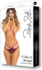 Rene Rofe Lingerie String -S/M- I Like It Rough Crotchless Rood