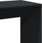 vidaXL - Bartafel - 102x50x103,5 - cm - bewerkt - hout - zwart