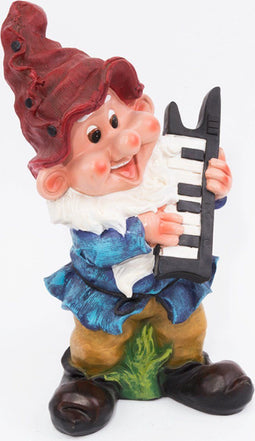 Tuinkabouter met keytar