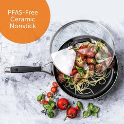 BK Intelligence - Hapjespan 28 cm - Chroomnikkelstaal 18/10 - Zilver