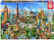 Educa - Puzzle 2000 - Europe Landmarks (017697)