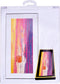 Thea Gouverneur - Borduurpakket met telpatroon - 410A - Voorgesorteerde DMC Garens - Lucht 10 - Aida - 15 cm x 35 cm - DIY Kit