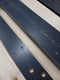 vidaXL - Salontafel - 110x55x45 - cm - massief - grenenhout - zwart