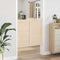 vidaXL - Draaideuren - louvredesign - 1-paar - 100x100 - cm - massief - grenenhout