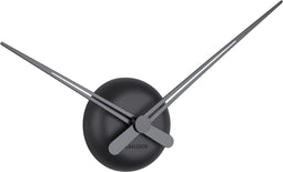 Wandklok LBT Mini Sharp - Zwart - Ø44cm