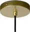 Lucide EXTRAVAGANZA FRILLS - Hanglamp - Ø 42 cm - Dimbaar - Mat Goud / Messing