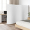 vidaXL - Kamerscherm - 165x600 - cm - bamboe - wit