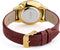 Komono - Dames Horloge Estelle - Goud/Burgundy - Ø 36mm
