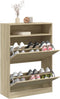 vidaXL-Schoenenkast-met-2-klaplades-80x34x116-cm-sonoma-eikenkleurig