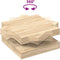 vidaXL - Salontafel - 360 - graden - draaibaar - 70x70x34,5 - cm - sonoma - eikenkleur