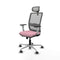 Piqueras y Crespo 1B086G2 - Bureaustoel - Hoogteverstelbaar met armleuning en hoofdsteun - Roze