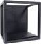 Wandbox Fletcher - 25x18x25 - Zwart - Ijzer/Aluminium/Mangohout