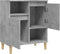 vidaXL - Dressoir - 60x35x70 - cm - bewerkt - hout - betongrijs