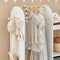 SoBuy KMB40-W - Kinderkledingkast - Multifunctioneel met Planken & Mand - Wit