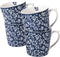 Laura Ashley Blueprint Collectables Mokken set van 4 - Sweet Alyssum - 32 cl.