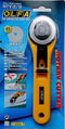 Olfa RTY-2G - Rolmes - 45mm - geel