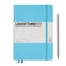 Leuchtturm1917 Notitieboek Ice Blue - Medium - Blanco