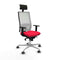 Bureaustoel Piqueras y Crespo 1D086G1 Rood