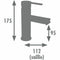 EDOUARD ROUSSEAU Rangoon - Wastafelmengkraan - Stroombeperkende perlator - Chroom