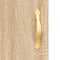 vidaXL - Hoge - kast - 69,5x31x115 - cm - bewerkt - hout - sonoma - eikenkleurig