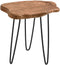 Floraya - Bijzettafel Woody 1 - Cederhout - 45x45x52 cm(LxBxH) - Maximaal draagvermogen 20KG