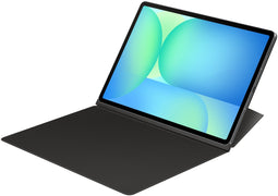 Samsung Galaxy Tab S10 FE+ - Book Case - Premium kunstleer - Zwart